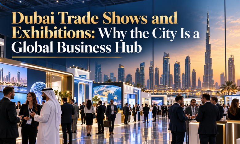 Dubai trade shows and exhibitions at a major international business event