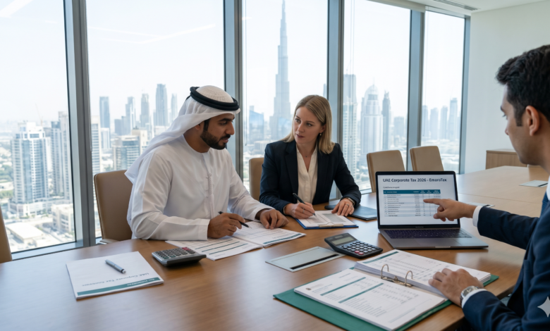 UAE Corporate Tax 2026 compliance and audit review in Dubai office