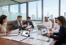 Opening a corporate bank account in Dubai compliance meeting